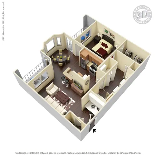 Unit 13205 11202 floor plan